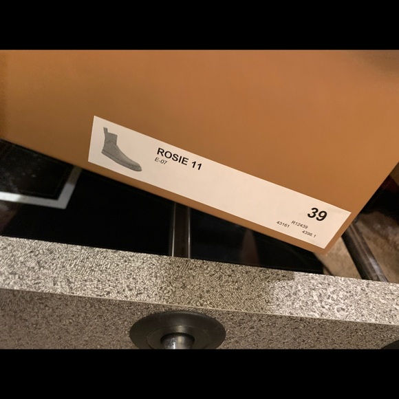 GIA RHW platform ankle boots size 39 eco leather made in Italy - Picture 2 of 15